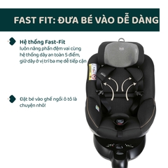 Ghế ô tô Chicco Seat 105 xoay 360˚ ISOFIX