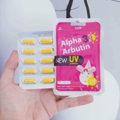 Viên Thuốc Kích Trắng Da Alpha Arbutin 3Plus New UV