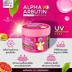 Kem Dưỡng Trắng Chống Nắng Toàn Thân Alpha Arbutin Collagen SPF50 New UV Cream Protection 500ml