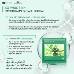 Mặt nạ Weilaiya Hồng Vạn Cánh và Cỏ Vạn Năm hộp 10 miếng