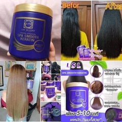 Kem ủ tóc Lae Sa Luay SPA Smooth Keratin 250ml Thái Lan