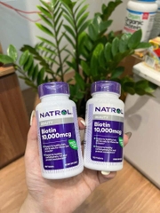 Thuốc Mọc Tóc Biotin Natrol 10000mcg 100 viên