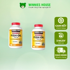 Viên Uống Dầu Cá Omega-3 Kirkland Signature Của Mỹ
