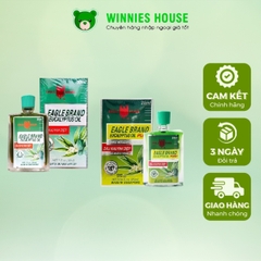 Dầu khuynh diệp Con Ó - Chống muỗi 8H Eagle Brand Eucalyptus Oil Plus+ chai 25ml của Mỹ