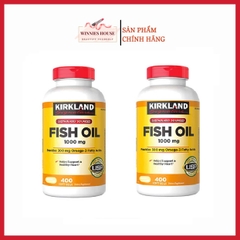 Viên Uống Dầu Cá Omega-3 Kirkland Signature Của Mỹ