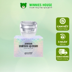 Kem Dưỡng Trắng Da Ốc Sên Goodal Premium Snail Tone-Up Cream