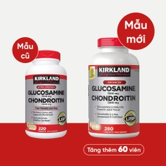 Hỗ Trợ Xương Khớp Glucosamine Chondroitin Sulfate Kirkland 280 Viên - Bổ Khớp Của Mỹ