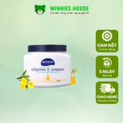 Kem Dưỡng Da Mềm Mịn Redwin Vitamin E Cream 300g Úc