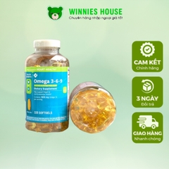 Viên Uống Dầu Cá Omega 3 6 9 May Supports Heart Health 1600mg Của Mỹ 325 Viên