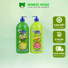 Sữa tắm gội xả Suave Kids 3 in 1 mẫu mới chai có vòi 1.8 Lít