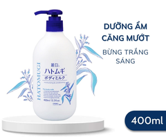 Sữa Dưỡng Thể Moisturizing & Conditioning The Body Milk Hatomugi 400ML