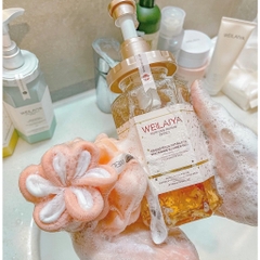 Sữa Tắm Trắng Da Cánh Hoa Hồng Damask Weilaiya Grand Rose Extracts Whitening Shower Gel 450ml