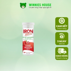 Viên Ngậm Bổ Sung Sắt Iron Melts Chewable Vị Dâu 50 Viên