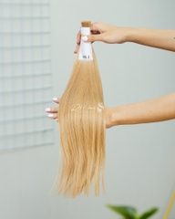 STRAIGHT BULK HAIR | #8.1 COLOR
