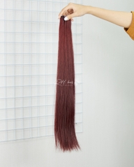 COLORED STRAIGHT WEFT HAIR