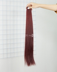 COLORED STRAIGHT WEFT HAIR