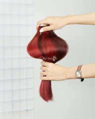 COLORED STRAIGHT WEFT HAIR