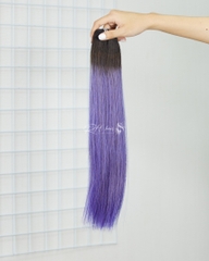 COLORED STRAIGHT WEFT HAIR