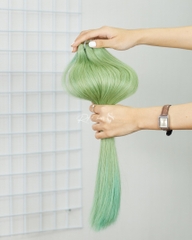 COLORED STRAIGHT WEFT HAIR