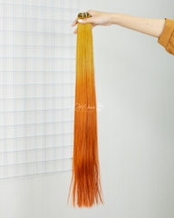 COLORED STRAIGHT WEFT HAIR