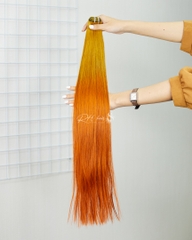COLORED STRAIGHT WEFT HAIR