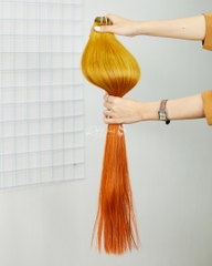 COLORED STRAIGHT WEFT HAIR