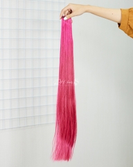 COLORED STRAIGHT WEFT HAIR