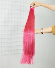 COLORED STRAIGHT WEFT HAIR