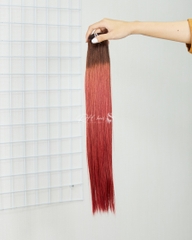 COLORED STRAIGHT WEFT HAIR