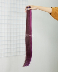 COLORED STRAIGHT WEFT HAIR