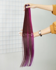 COLORED STRAIGHT WEFT HAIR