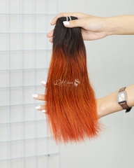 COLORED STRAIGHT WEFT HAIR