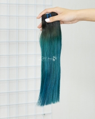 COLORED STRAIGHT WEFT HAIR