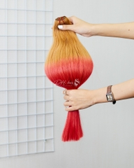 COLORED STRAIGHT WEFT HAIR
