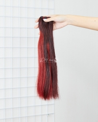 COLORED STRAIGHT WEFT HAIR