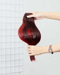 COLORED STRAIGHT WEFT HAIR