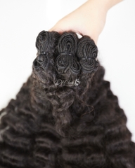 WAVY CURLY WEFT HAIR