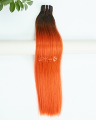 COLORED STRAIGHT WEFT HAIR