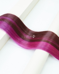 COLORED STRAIGHT WEFT HAIR