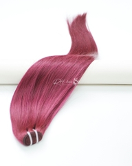 COLORED STRAIGHT WEFT HAIR