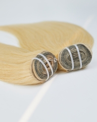 BLONDE STRAIGHT WEFT HAIR