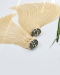 BLONDE STRAIGHT WEFT HAIR