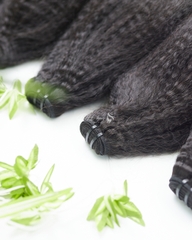 KINKY STRAIGHT WEFT HAIR
