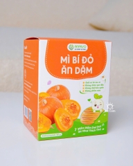 Mì ăn dặm Anpaso rau cải bó xôi và bí đỏ cho bé từ 6 tháng