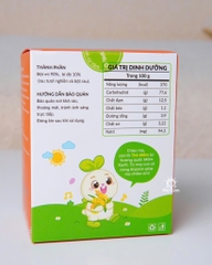 Mì ăn dặm Anpaso rau cải bó xôi và bí đỏ cho bé từ 6 tháng