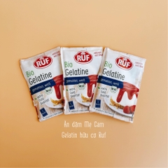 Gelatin hữu cơ dạng bột Ruf và dạng lá Ewald