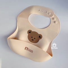 Yếm ăn dặm silicone Misan dáng cong