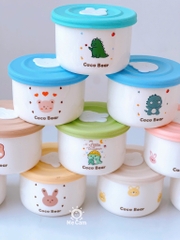Hũ sứ chia vạch Coco Bear