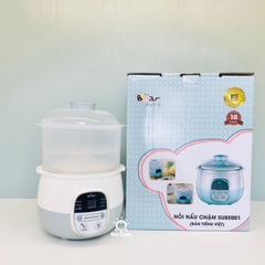 Nồi nấu cháo chậm Bear 0.8L