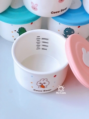 Hũ sứ chia vạch Coco Bear